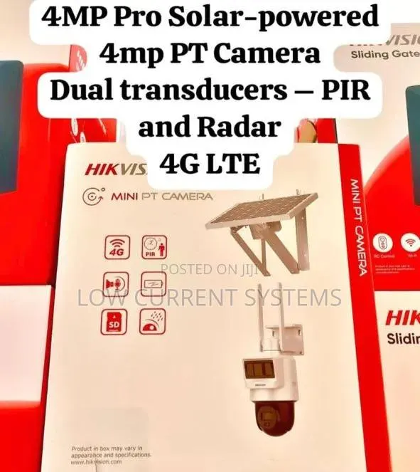 Hikivision 4mp 4g Solar Camera Ip Sim Camera Lte · Photo 1