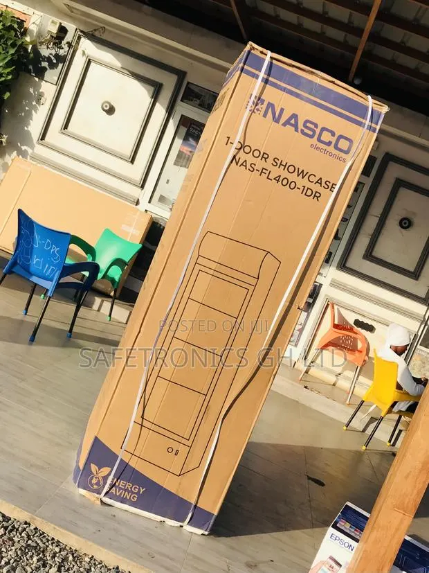 Brand New Glass Nas-Fl400-1dr Singledoor Display Fridge · Photo 1