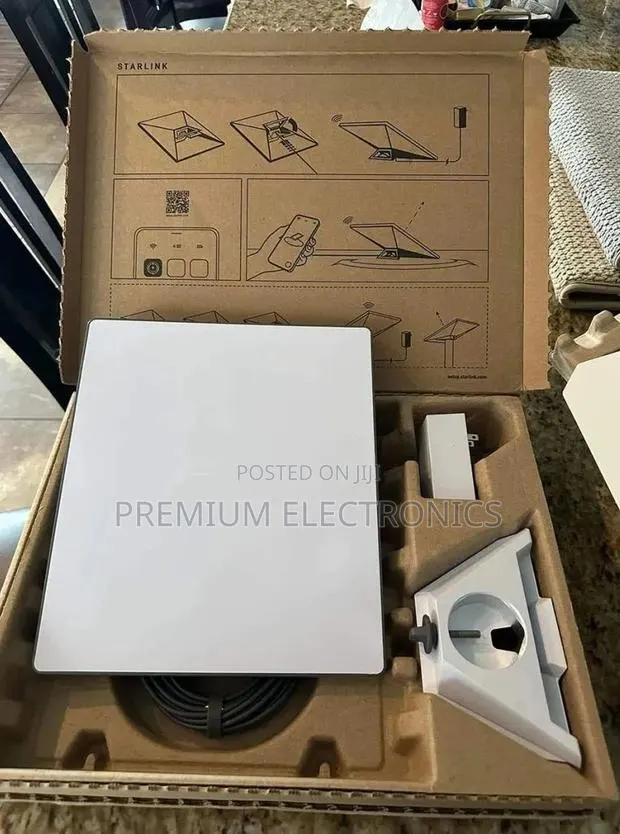 Starlink Mini Internet Kit Satellite, Versatile Connectivity · Photo 1