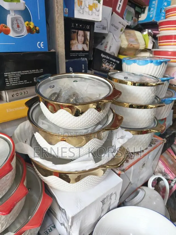 3 Sets Luxury Ceramic Pots · Photo 1