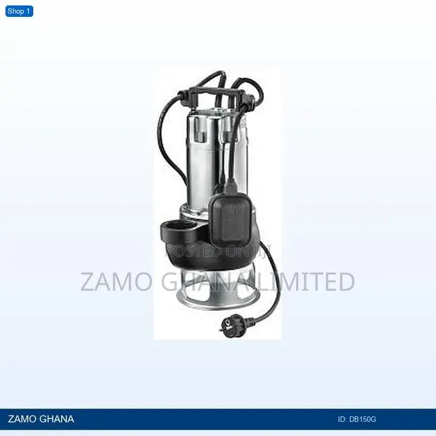Drainage Water Pump 1700w Double Channel - Db150g · Photo 1