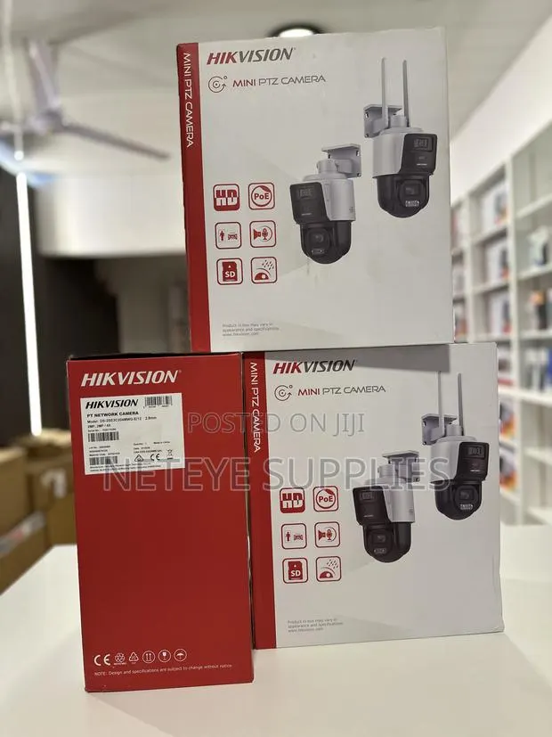 Hikvision TandemVu 2MP+2MP 4X POE PTZ Network Camera · Photo 1