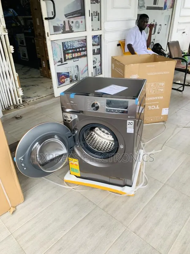 Limited Stock TCL 10.5kg/6kg Inverter Wash and Dry Front Load Washing · Photo 1
