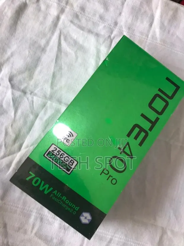 New Infinix Note 40 Pro 5G 256 GB Black · Photo 1