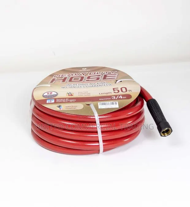 Garden Hose 50ft Brick Red · Photo 1