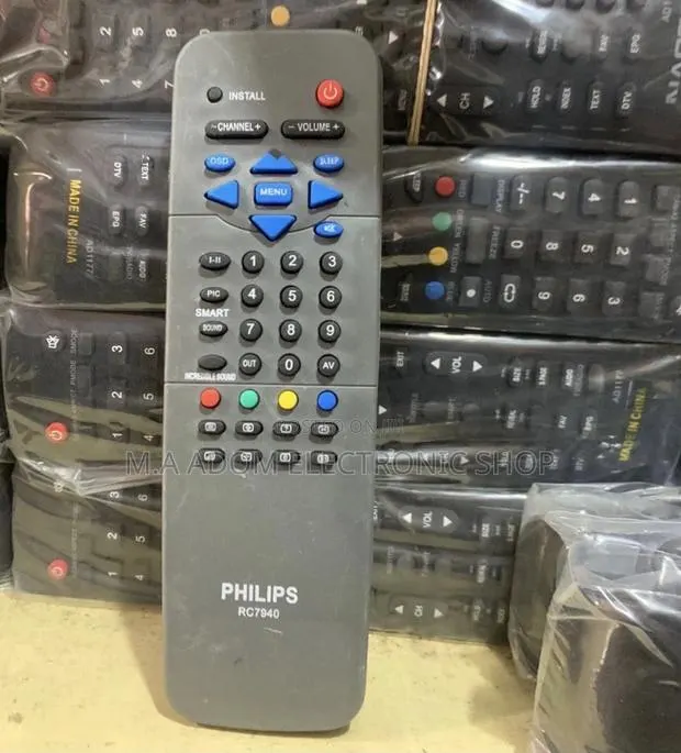 Long Lasting Philips Electric Remote Control(Black). · Photo 1