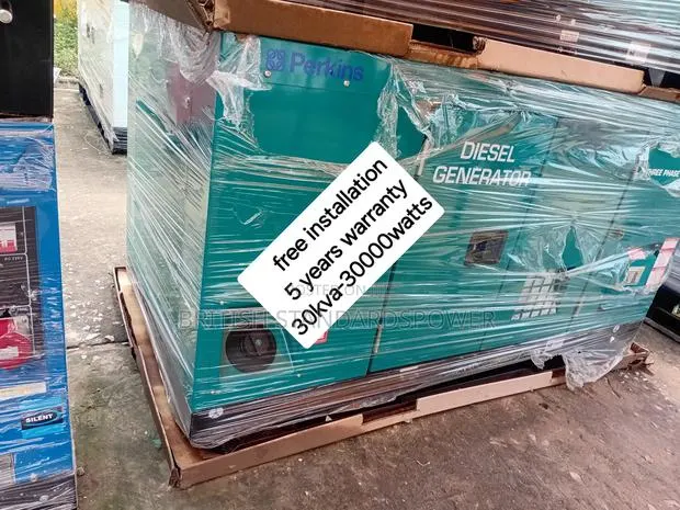 Top Grade Quality 30kva Perkins 3phase Diesel Generator · Photo 1
