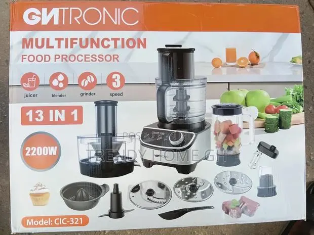 Cntronic 13-in-1 Food Processor