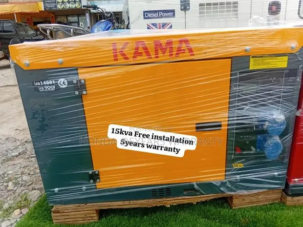 Manual Start Gen Kama 15kva 16500wax Diesel 15kva 16500watts · Photo 1