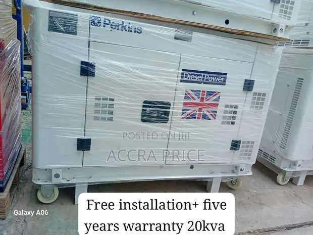 Power on Demand 20kva Perkins Gen Diesel Perkins Generator · Photo 1