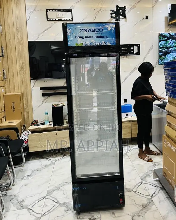 Order Authentic Nasco Nasfl360-1dr Single Door Display Fridge. · Photo 1
