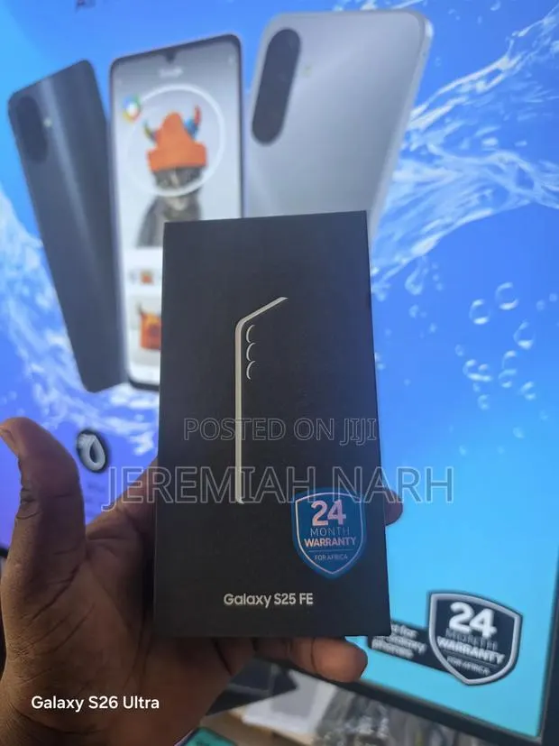 New Samsung Galaxy S25 FE 256 GB Black · Photo 1