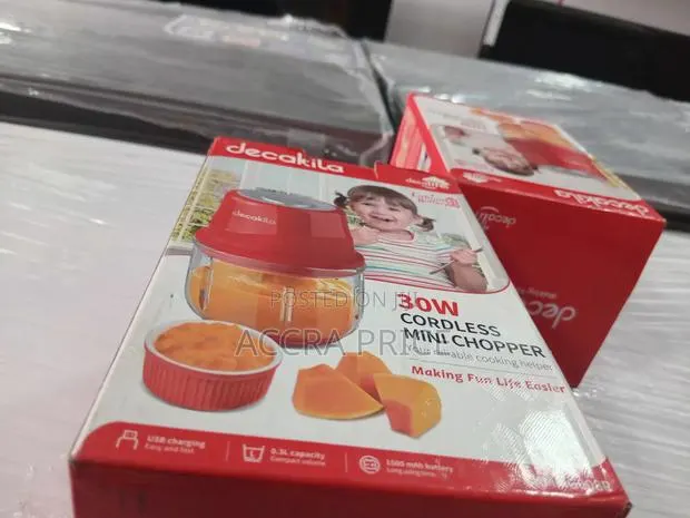 Decakila Portable Food Chopper With Glass Bowl · Photo 1