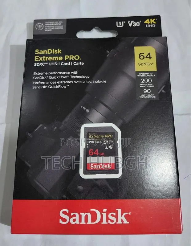 Sandisk Extreme Pro SDXC , Uhs-I Card I Cart · Photo 1