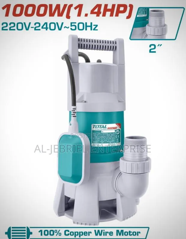 Sewage Water Pump 1.4 Hp - Total · Photo 1