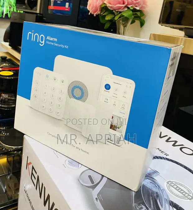 Ring Alarm 5-Piece Kit - Home Security System(White). · Photo 1