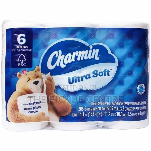 Charmin 6-Pack Bathroom Tissue · Photo 1