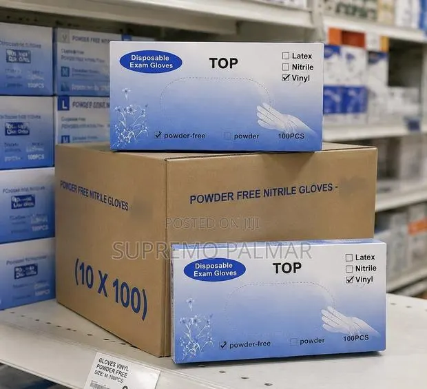Carton Nitirile Non-Powdered Disposable Gloves - Carton, 10 Pack · Photo 1