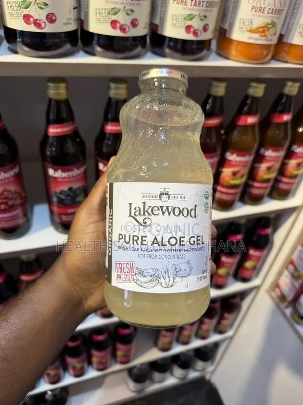 Lakewood Pure Aloe Vera Gel Juice for Digestion Skin Support · Photo 1