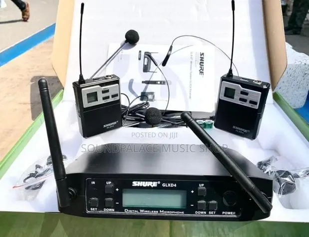 Shure GLXD4 2in1 Lapel Wireless Microphone · Photo 1