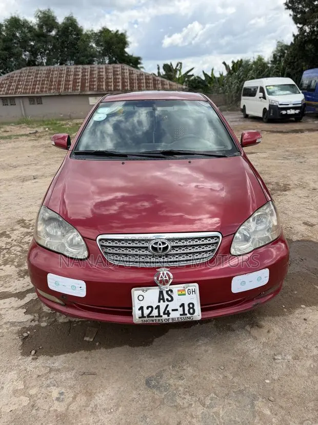 Toyota Corolla 2007 Red · Photo 1