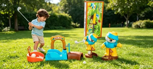 Children Golf Zoo Set – Fun Educational Toy for Kids · Photo 1