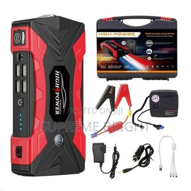 High Power Multi Purpose Jump Starter Kit With Tyre Inflator · Photo 1