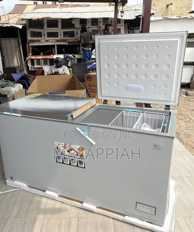 Get Affordable Pearl 508L Double Door Freezer(PCF-6040-1A)Gray · Photo 1