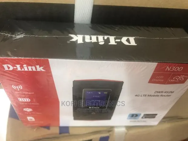 Original DWR-932M/A2 4g/Lte Mobile Router · Photo 1