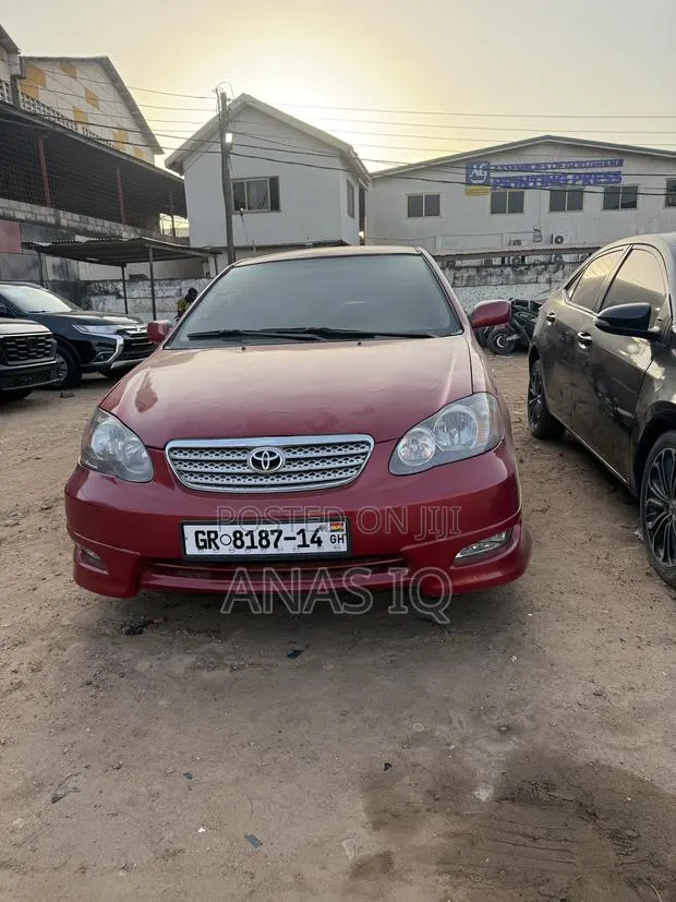 Toyota Corolla 1.6 VVT-i 2006 Red · Photo 1