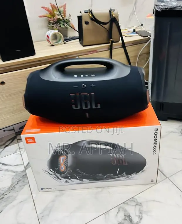 Extremely Durable JBL Boombox 4 Bluetooth Speaker(Black)Waterproof · Photo 1