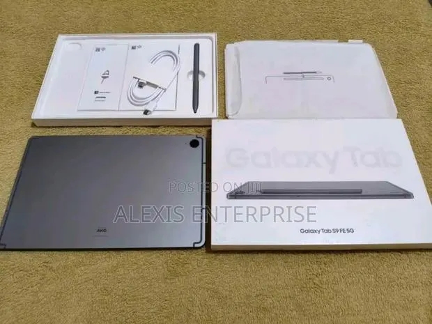 New Samsung Galaxy Tab S9 FE 256 GB Black · Photo 1