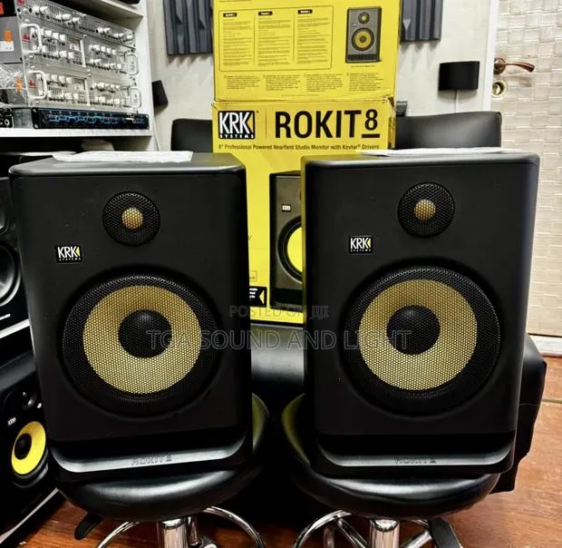 KRK Rokit 8 Generation 4 Powered Studio Monitors · Photo 1