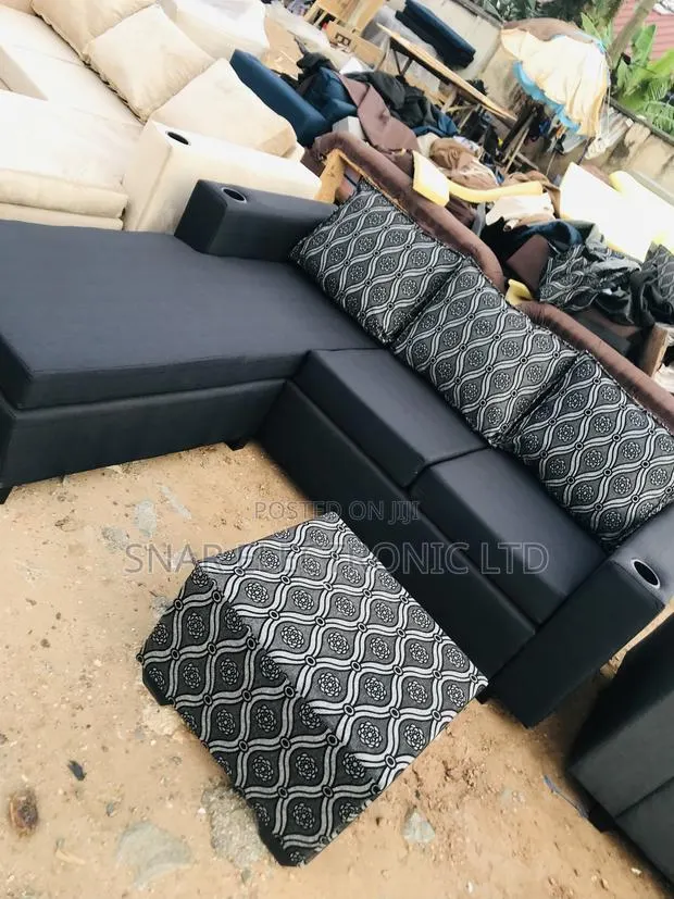 Neat L Shape Sofas Plus Table · Photo 1