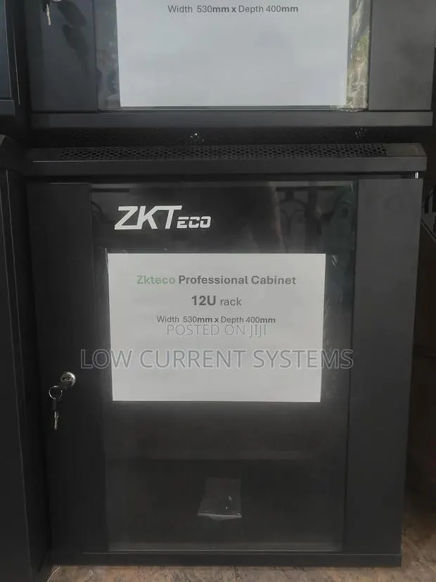 Zkteco Professional 12u Server Rack Cabinet 530mm X 400mm · Photo 1