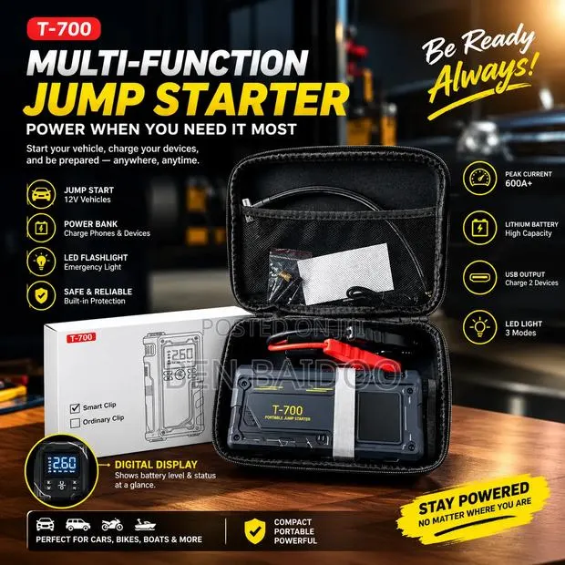 T-700 4in1 Car Jumpstarter · Photo 1