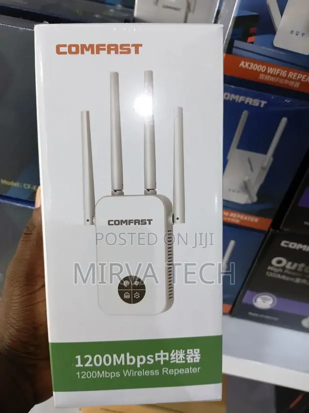 Comfast Wifi Range Extender Repeater Ac1200 CF-WR762AC · Photo 1