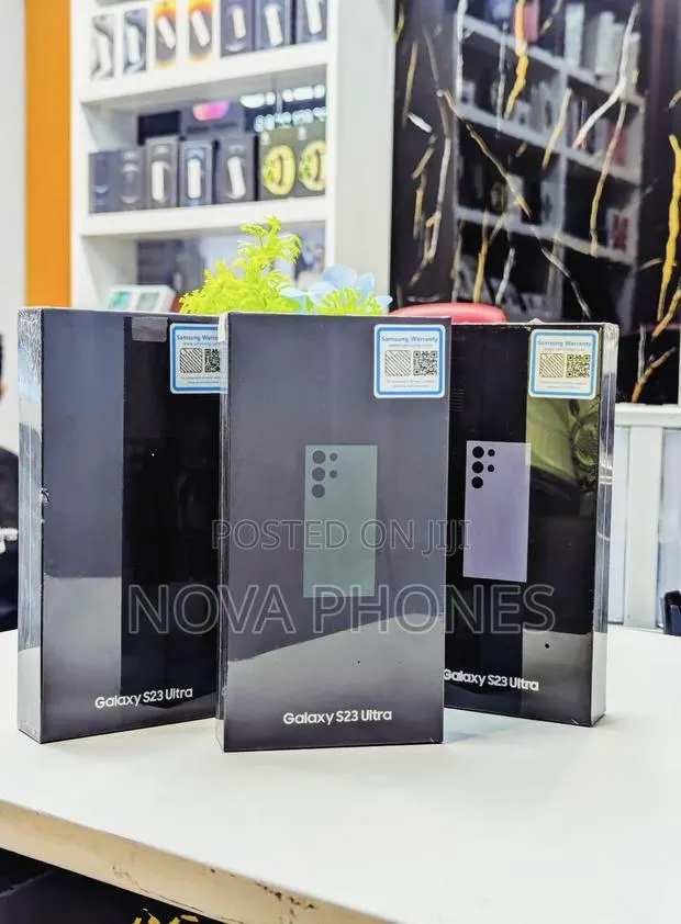New Samsung Galaxy S23 Ultra 256 GB Black · Photo 1