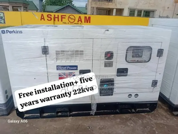 22kva Safe and Sound Operational Generator Perkins 22kva · Photo 1