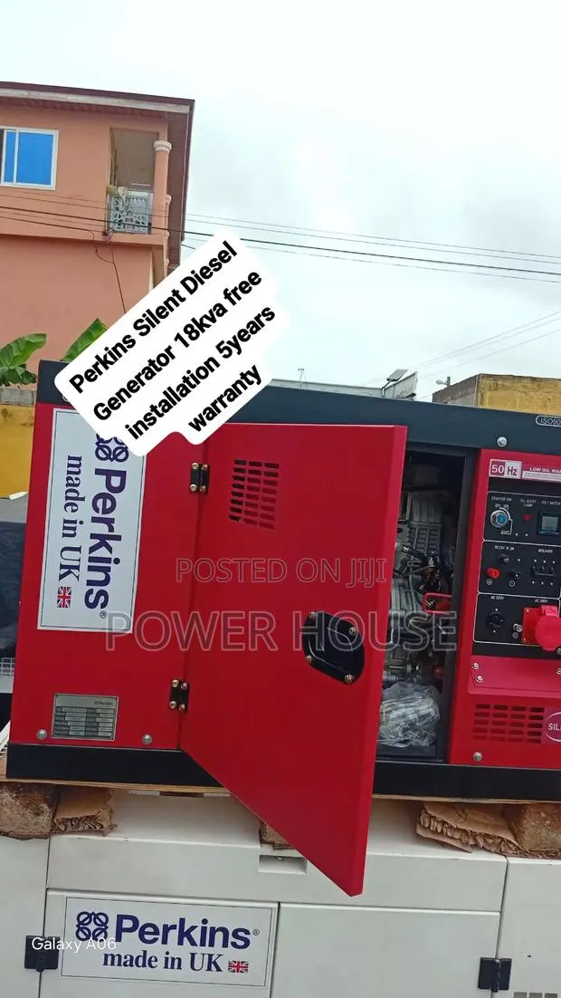 Brand New Perkins 18kVA Diesel Generator Ready to Work · Photo 1