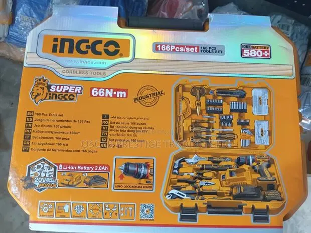 Cordless Drilling Machine Plus Tools Set · Photo 1