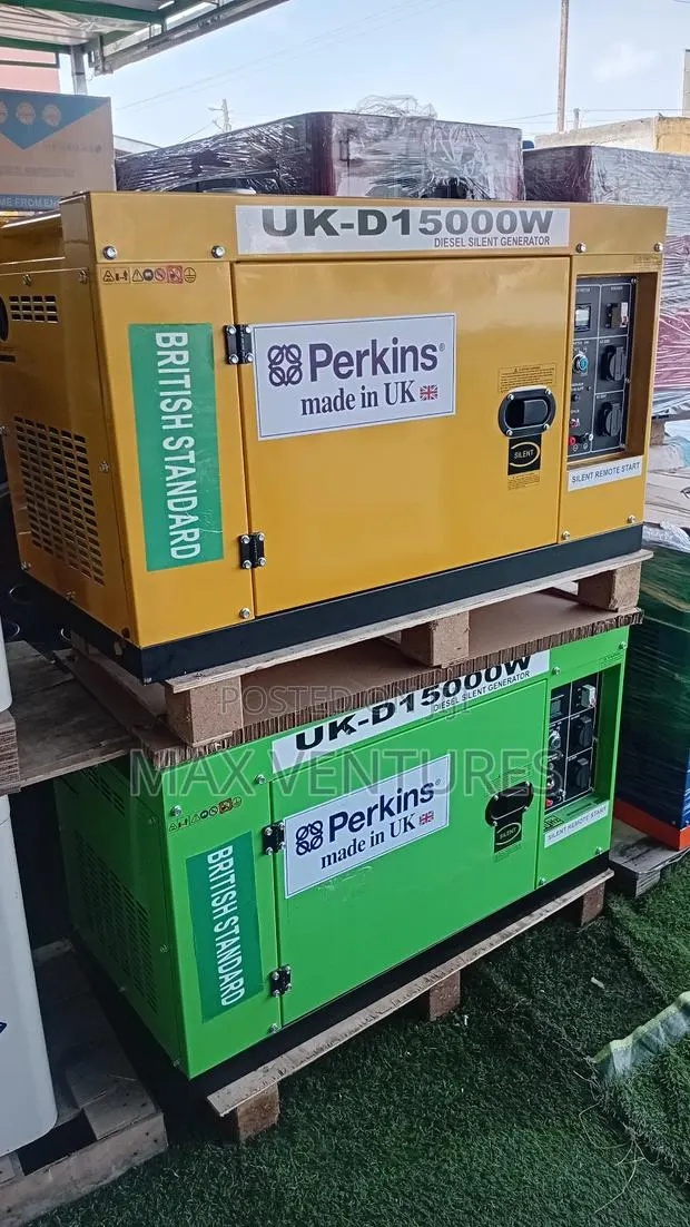 Perkins 15kva Diesel Generator With Remote C*Ontrol · Photo 1