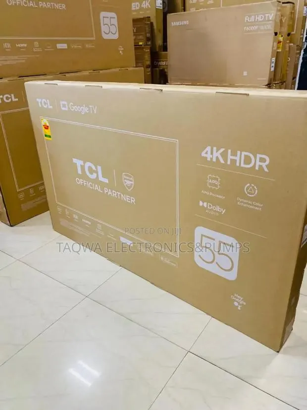 New 55p6k TCL Smart Television · Photo 1