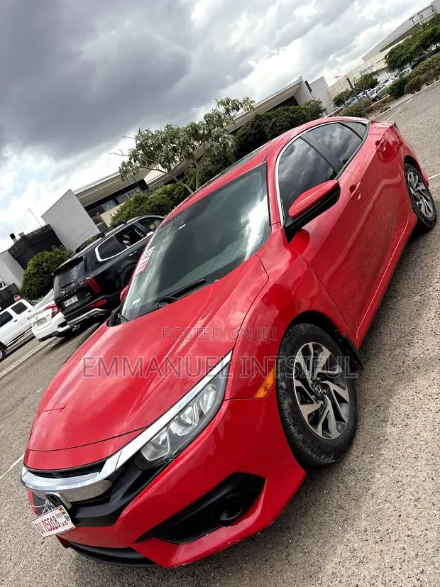 Honda Civic EX 4dr Sedan (2.0L 4cyl) 2017 Red · Photo 1