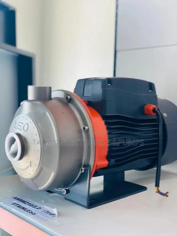 High - Pressure - Leo Stainless 3hp Water Pump · Photo 1