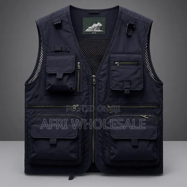 Media Vests Press Photographers Journalist Identification Workwear · Photo 1