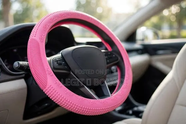 Silicon Rubber Steering Cover Pastiche Type - Flexible! · Photo 1