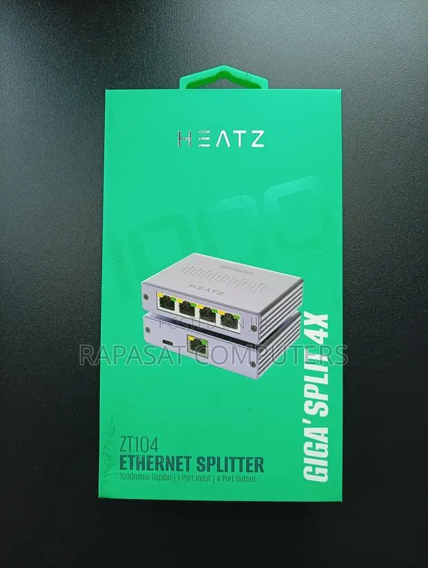 Heatz Ethernet 4 Port Splitter Zt104 · Photo 1