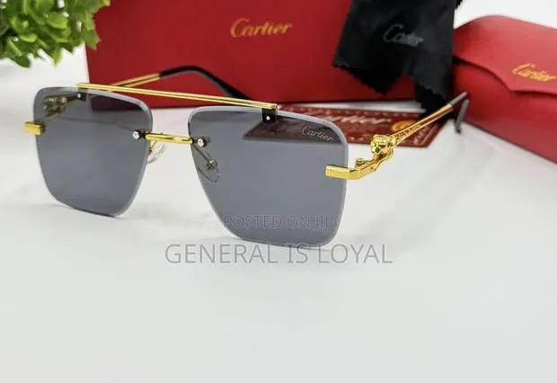 Cartier Big Rimless Square-frame Glasses · Photo 1