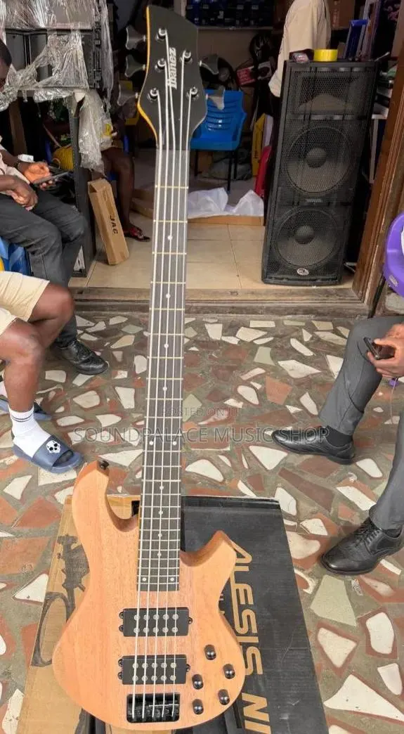 Ibanez 5-String Active Electric Bass Guitar, · Photo 1